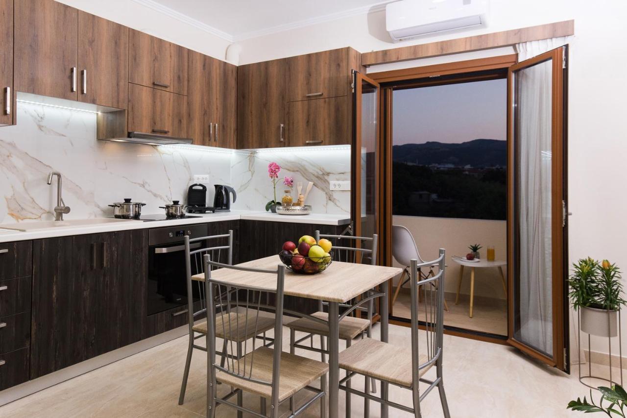 Gardenia Apartment Kíssamos Eksteriør bilde