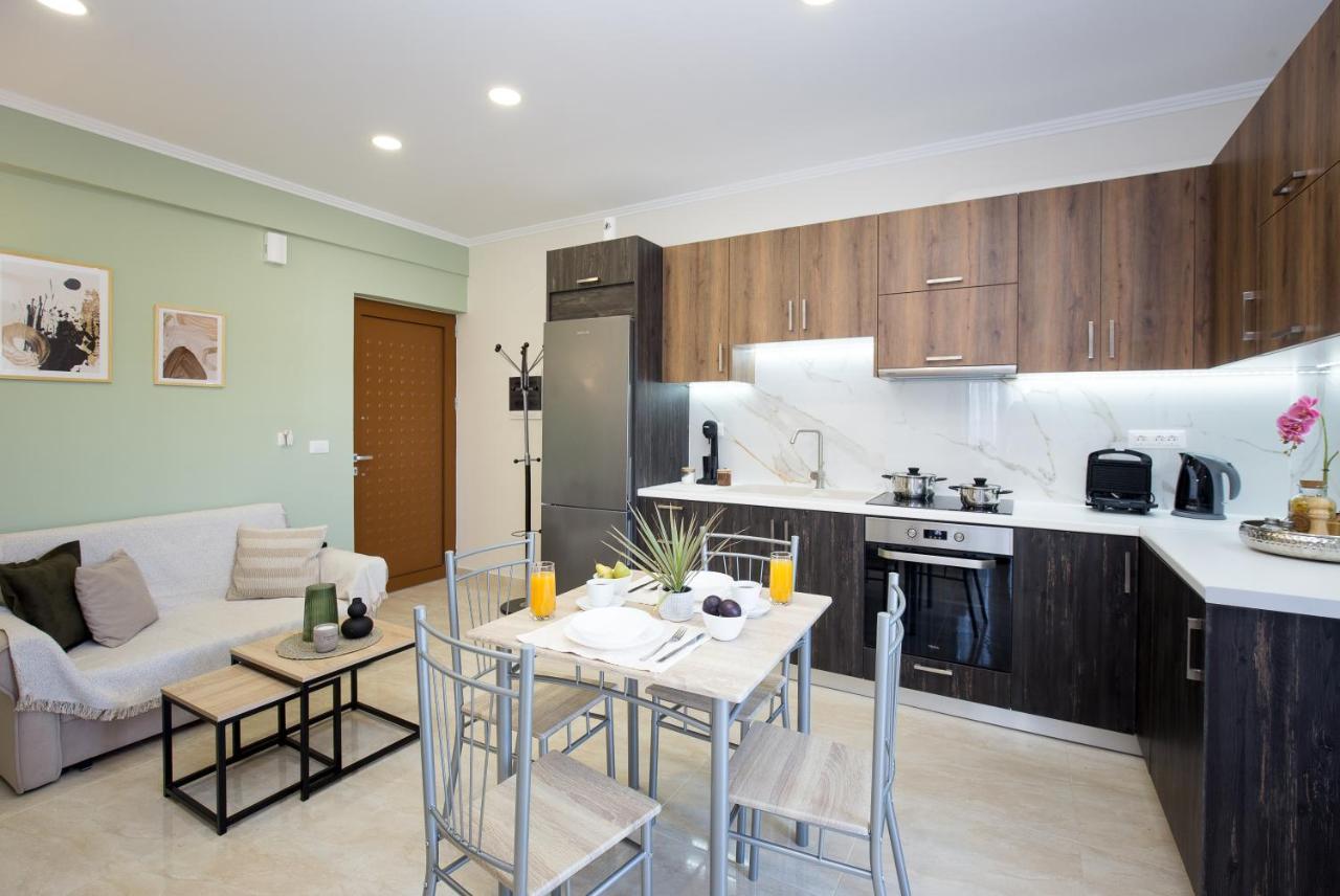 Gardenia Apartment Kíssamos Eksteriør bilde