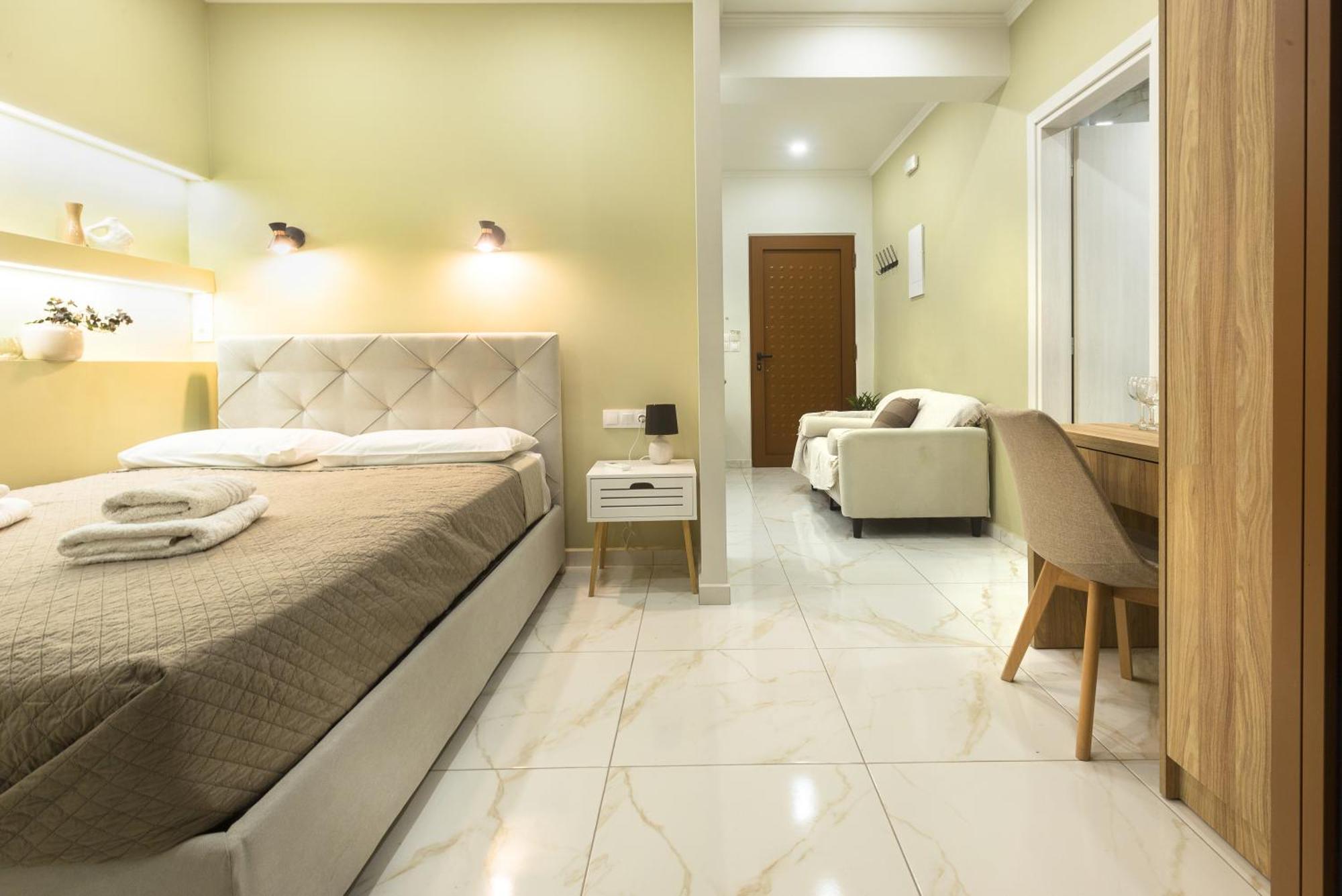 Gardenia Apartment Kíssamos Eksteriør bilde